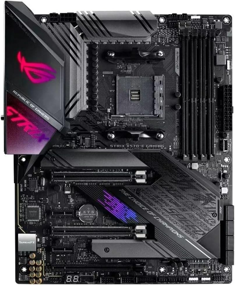 ASUS ROG Strix X570-E Gaming Motherboard Top View
