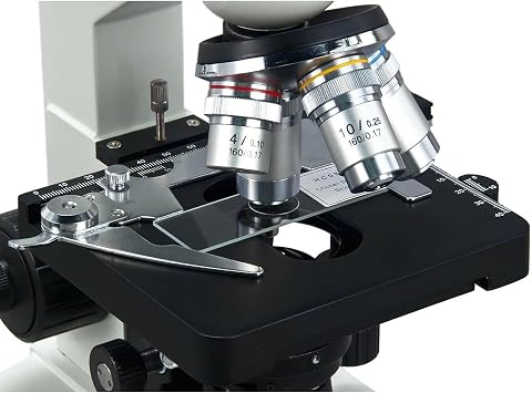 OMAX - 40X-2500X LED Binocular Lab Compound Microscope w/ 5MP Camera and Mechanical Stage - M82EZ-C50S