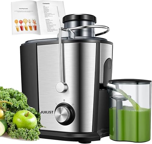 Centrifugeuse fruits et légumes jusqu'à 800 W extracteur Juilist