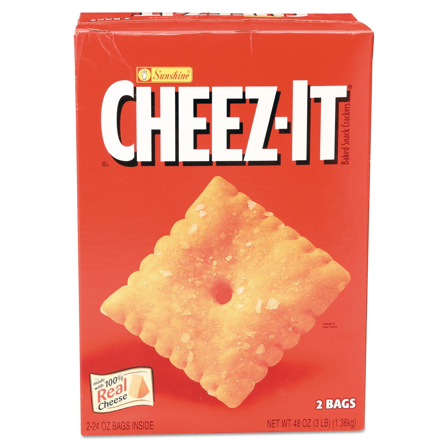 Amazon.com: SUNSHINE 827695 Cheez-it Crackers, 48 oz Box