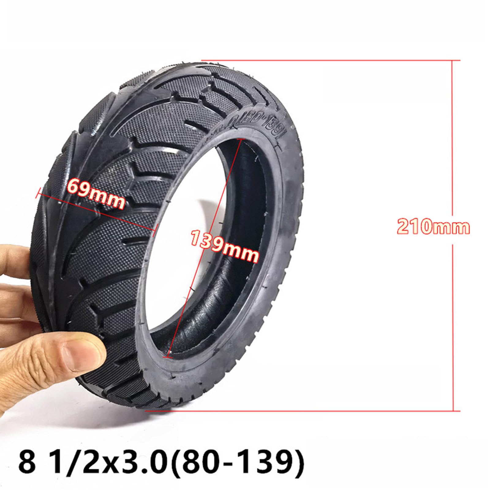 Pneu de Trottinette, Lot de 2 pneus intérieurs et extérieurs for Scooter électrique