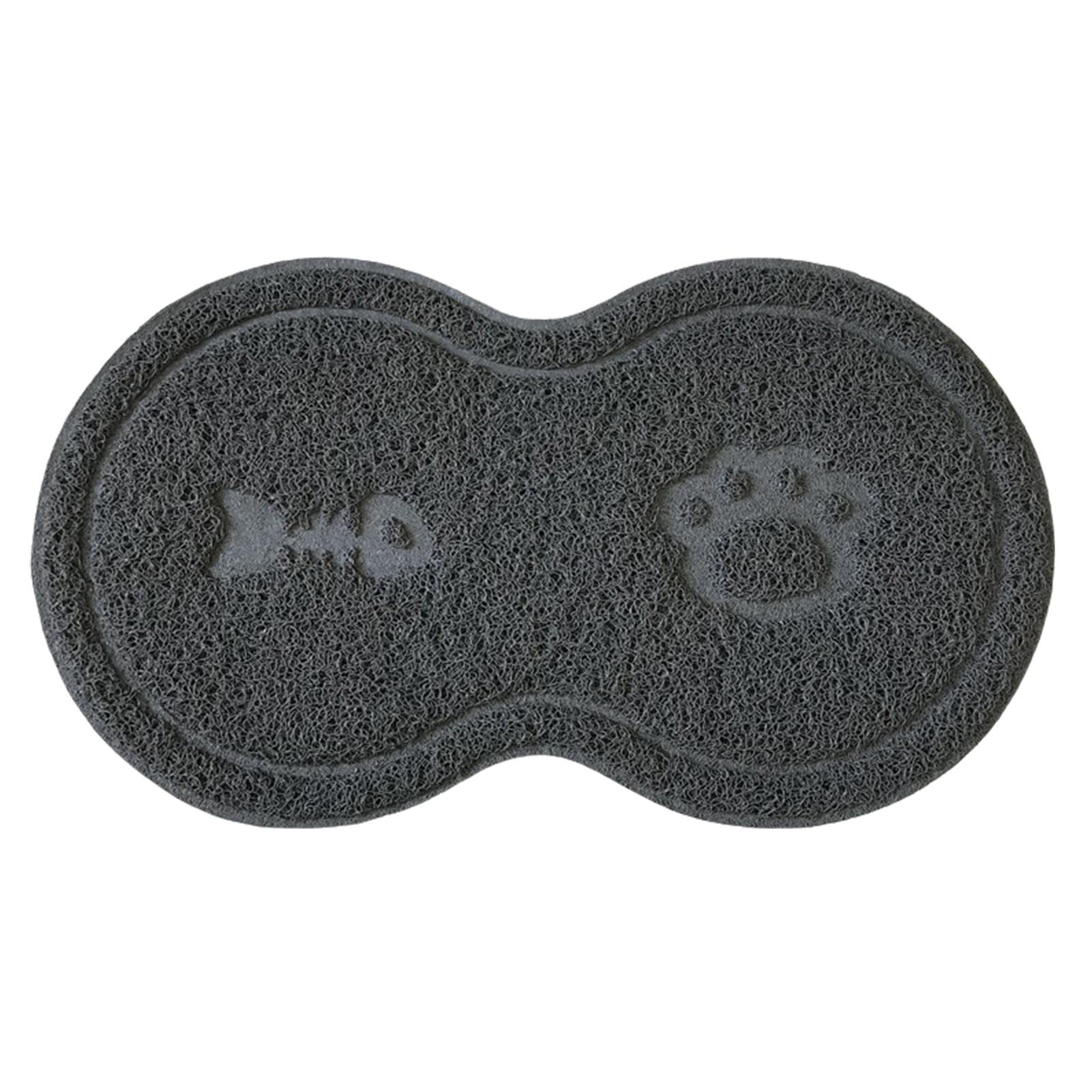 Tovagliette for Animali Domestici |Tappetino for pappe Impermeabile Antiscivolo Tovaglietta Morbida for Ciotole - Tappetini Lavabili con Impronte di Zampa for Cani e Gatti (Color : 5 PCS a)