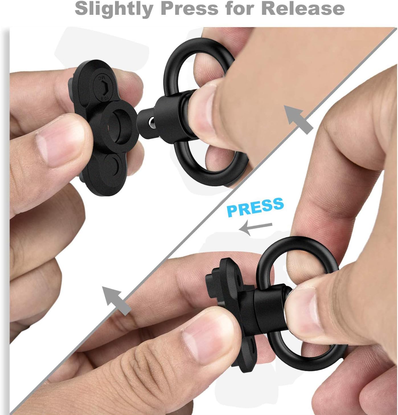 EZshoot Two Point Sling and M Rail Attachment Mount for Two Point Sling