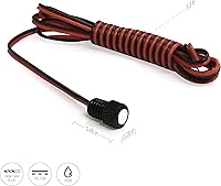 Vista 5 de Oznium BRIGHTEST Light Bolt - Luz LED de montaje empotrado de 12V para parachoques, parrilla, interior de automóviles, tablero, iluminación