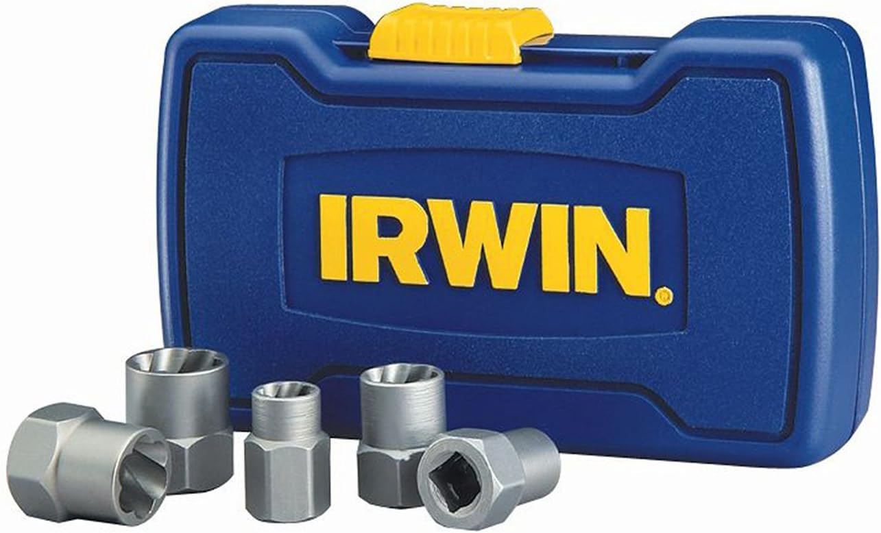 Irwin 394001 5 Piece Bolt Extractor Set
