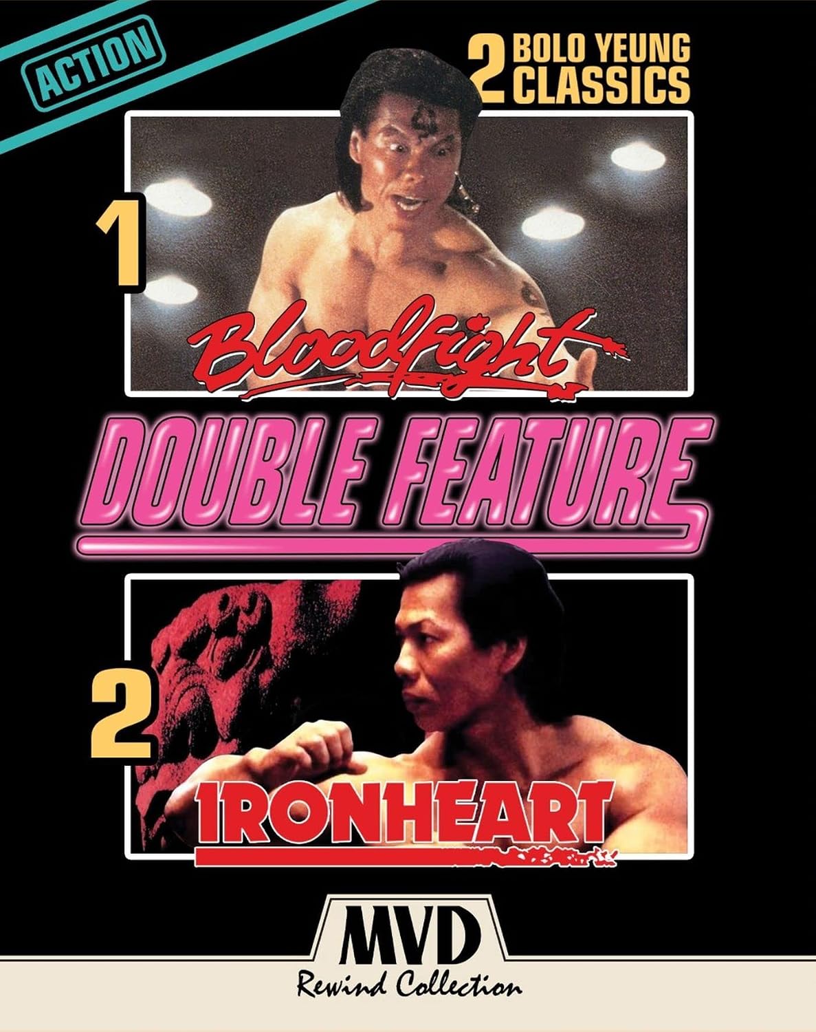Bloodfight + Ironheart Bolo Yeung Double Feature