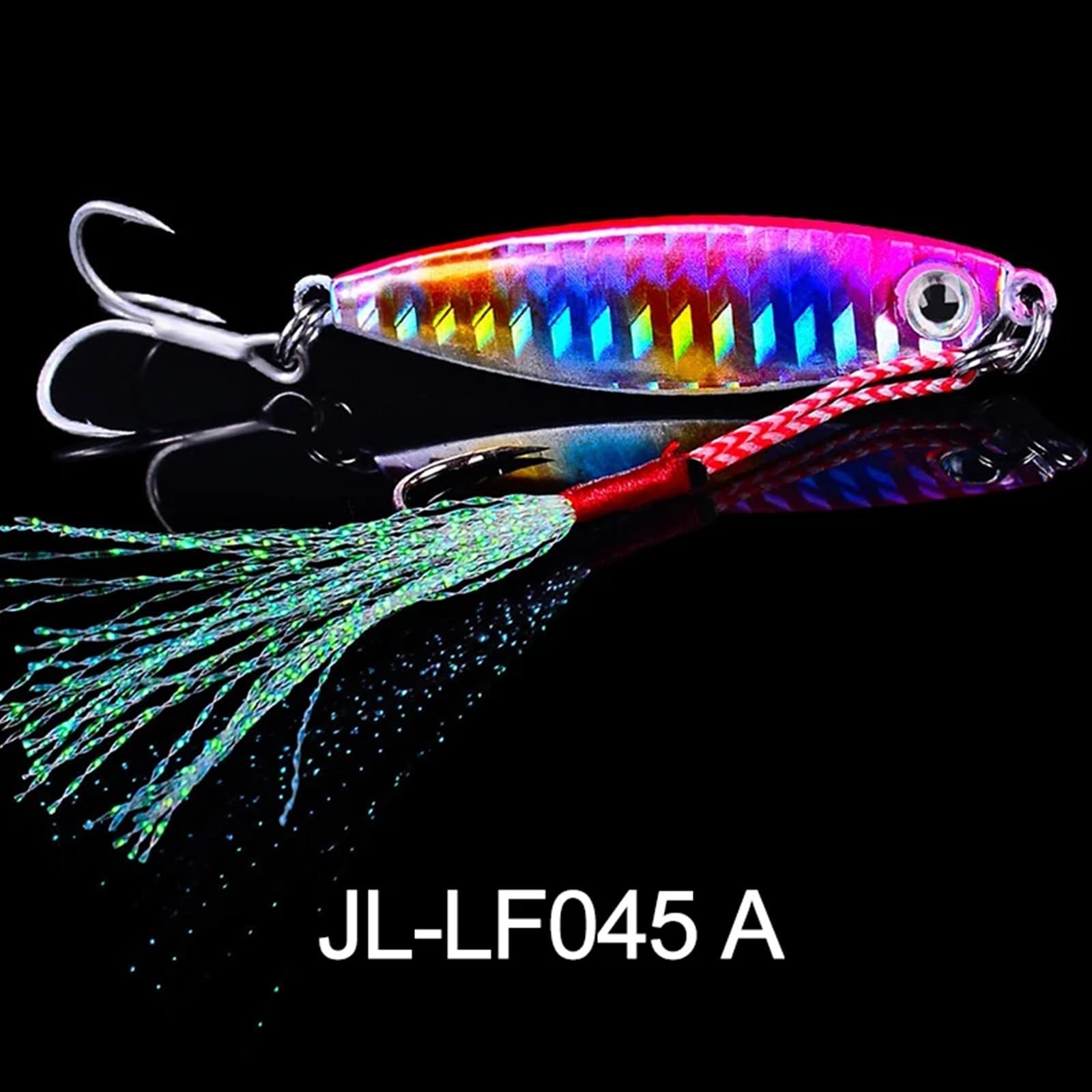 Señuelo de Pesca con Lentejuelas de Metal, 7/10/15/20/30G, Crankbait Jig Shads, Cuchara, cebos Artificiales, lubina, Wobbler, Cebo Giratorio, Señuelos de Pesca Marinos
