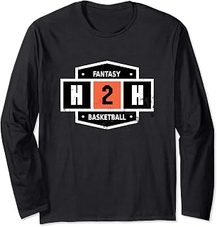 H2H Fantasy Basketball Long Sleeve T-Shirt