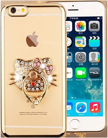 Amazon Co Jp Iphoneケース キティちゃん スマホケース リング付き Kitty Hellokitty Iphone7ケース Iphone8ケース Iphone7plusケース 8plusケース Iphonexケース Xsケース Iphone6 6sケース Iphone6plus 6splusケースに対応します ディズニー キャラクター プレゼント