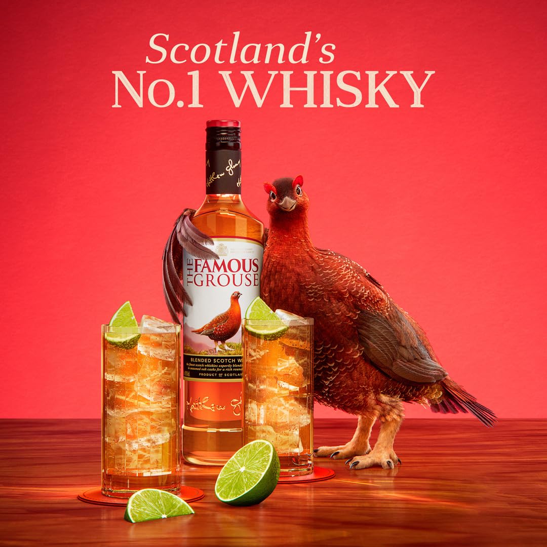 Famous Grouse Finest Blended Scotch Whisky Intense and Sweet