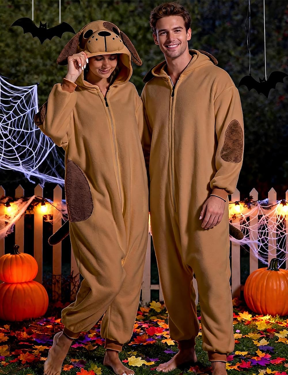 Adult Costume Onesie Pajamas Funny Cosplay Halloween Christmas Women Men - Image 2