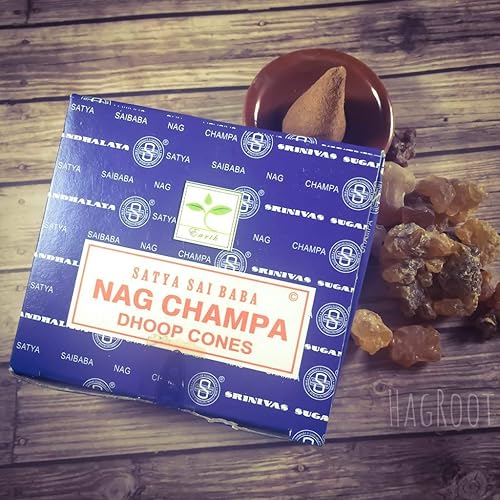 Miniatura 2 de Blue Pearl, Cono Sai Baba Nag Champa