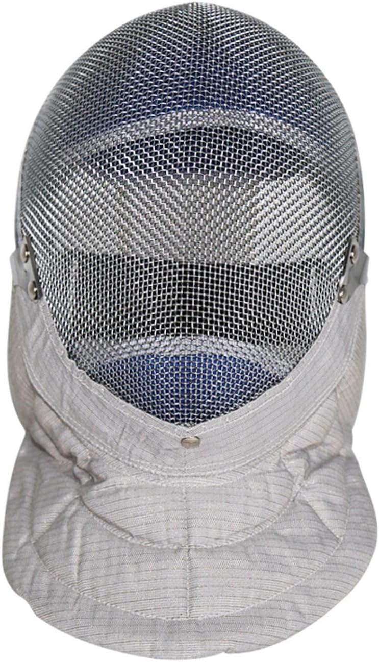 Fencing Saber Hat 350N Fencing Helmet Fencing Training Equipment (Thickness : Fixed Lining, Size : Small)