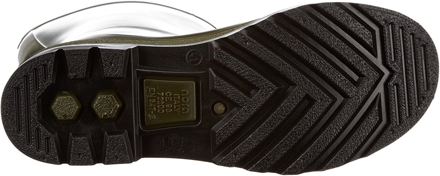 Nora Women's Rubber Boots Wellingtons, Green Green, 39 EU