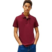 Tommy Jeans Uomo Maglietta Polo Maniche Corte Slim Placket Slim Fit