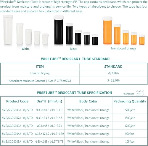 Miniatura 9 de Botella de píldoras con tapa desecante, botella de medicina, botellas de píldoras vacías con tapas, botellas de píldoras vacías (6 dram, paquete de