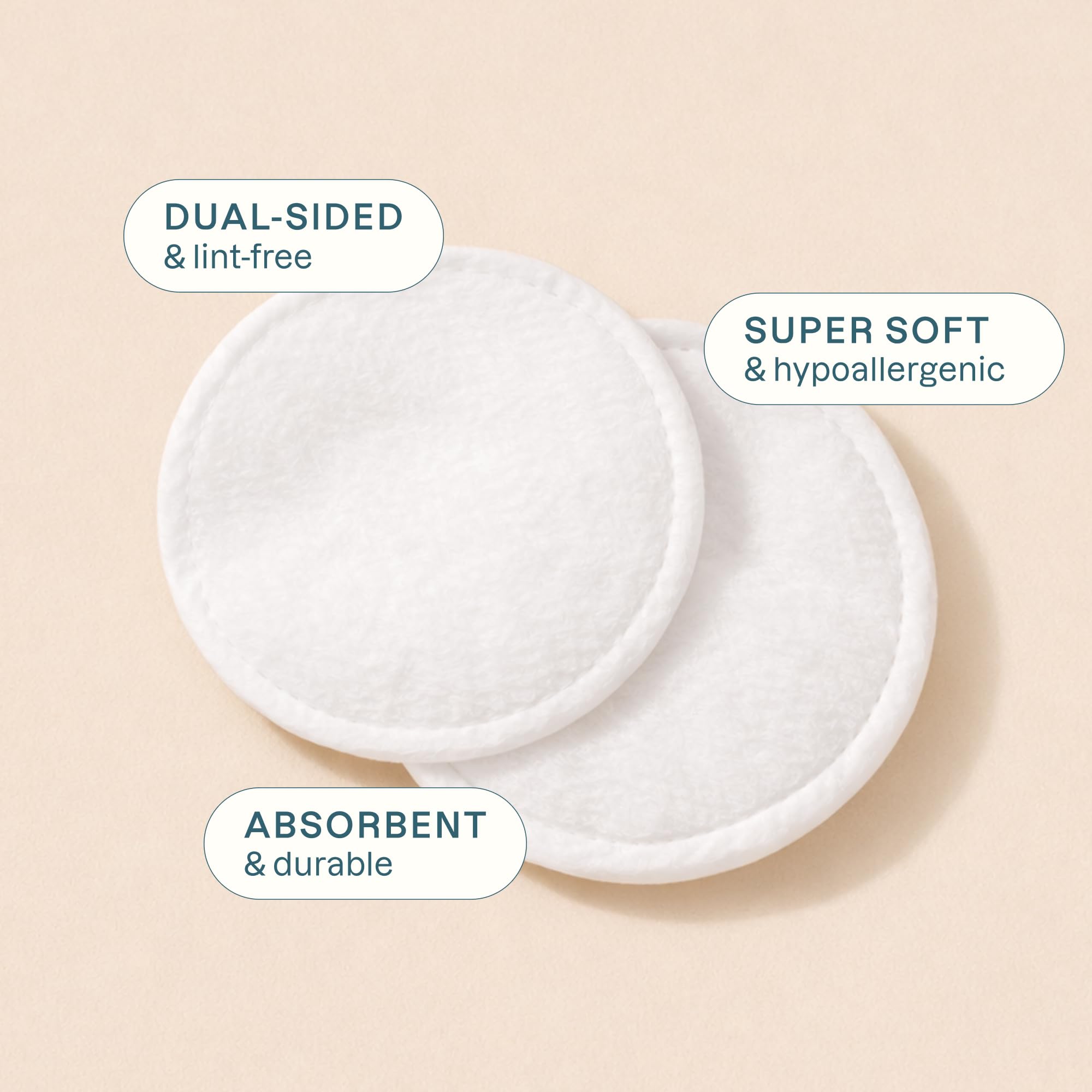 My Cotton Premium Cotton Rounds - Lint-Free Makeup Remover Pads