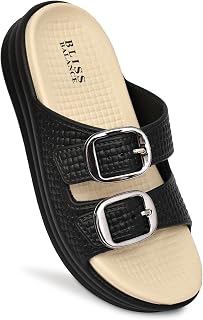 BLISS BALANCE SUPER SOFT Comfortable with Adjustable Strap Flip-Flops Women's & Girl's Cushioned |Waterproof Anti Skid & L... Price In India