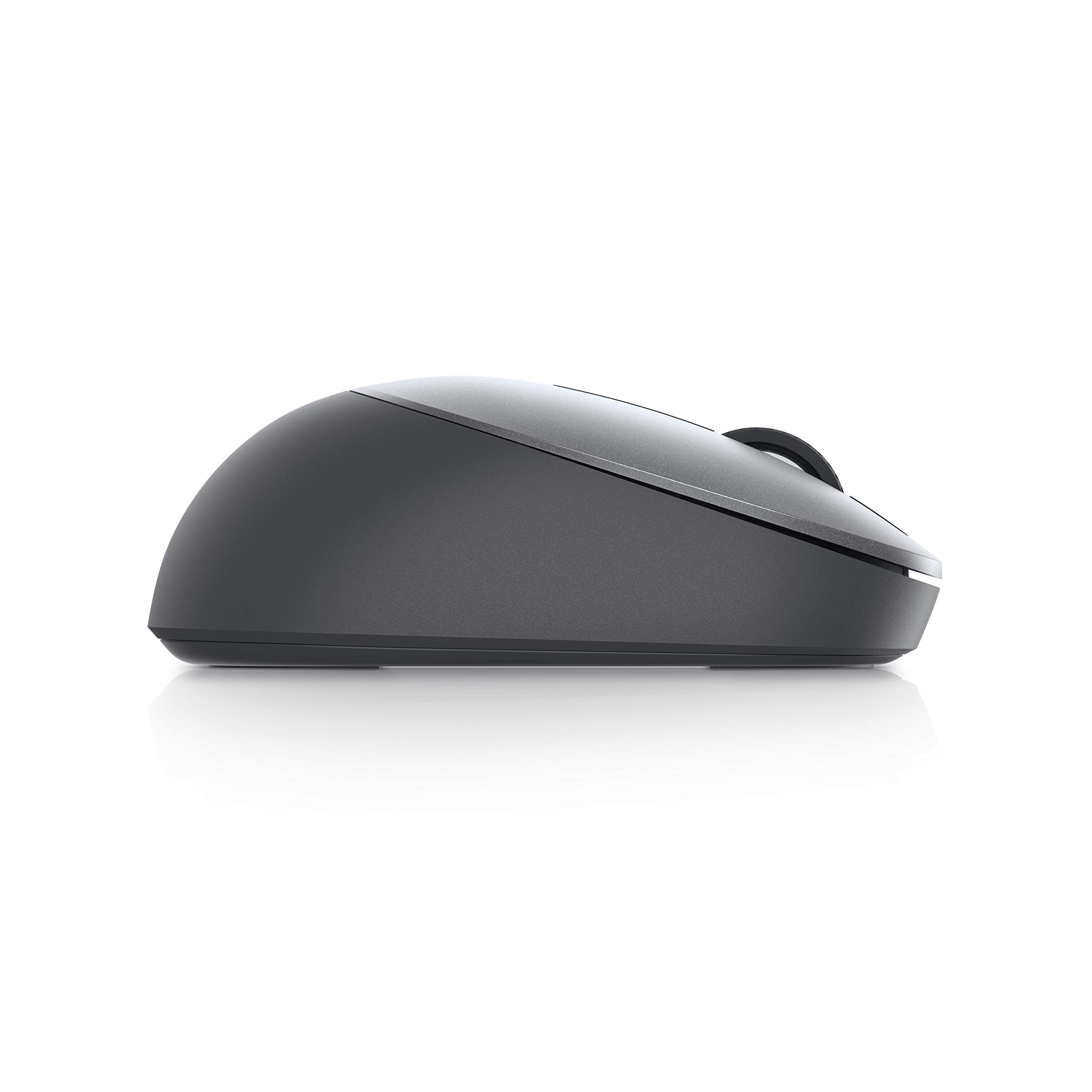 Dell MS5120W-Titan - Mouse wireless a doppia connettività (Bluetooth 5.0/Wireless 2.4G) con pulsante programmabile, grigio