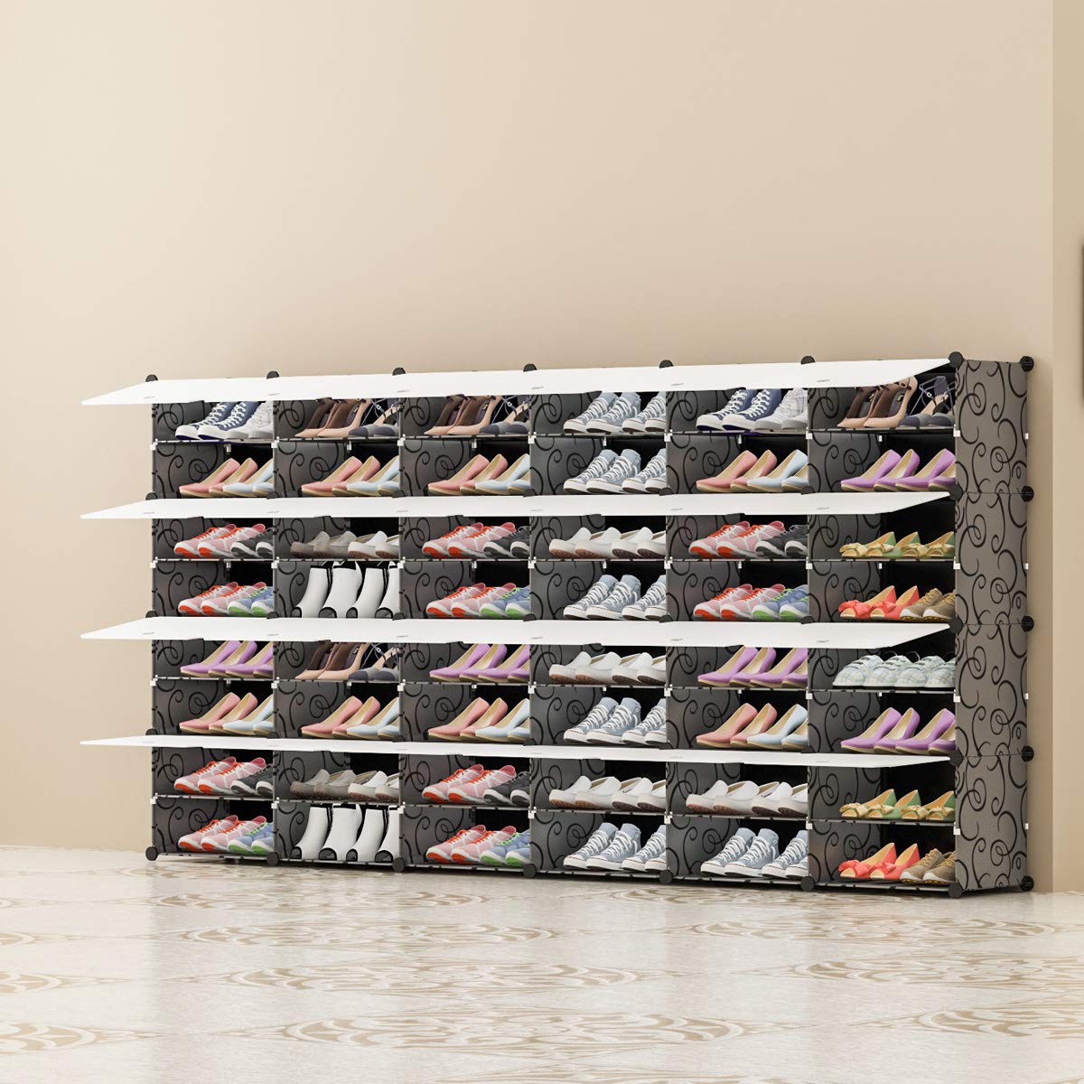 Buy KOUSI 6 x 8Tier Shoe Rack Shoe Tower Storage Shoe Organizer Storage Organizer