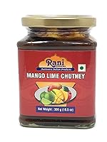 Vista 25 de Rani Hot Mango Chutney (Spicy Indian Preserve) Tarro de vidrio de 10.5 oz (300 g), listo para comer, vegano ~ Sin gluten, totalmente natural, sin OMG