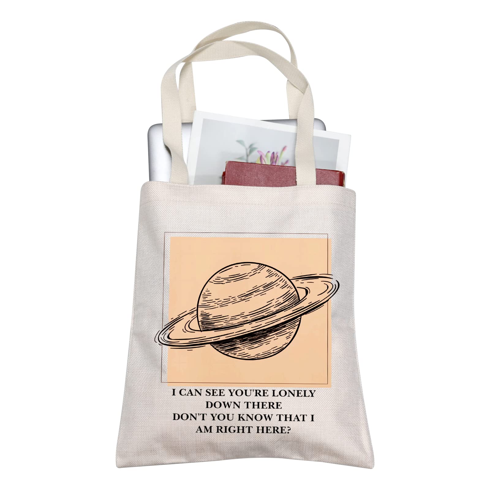 BLUPARK Singer Merchandise Singer Tote Bag Singer Inspired Gift Singer Merch Singer Fan Gift Album Gift Music Lover Gift