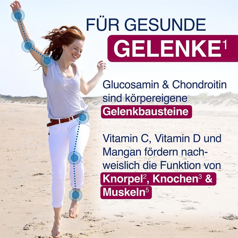 Gelencium Glucosamin Chondroitin Hochdos.vit C Kps 120 stk