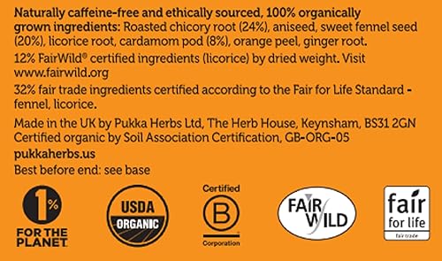 Miniatura 6 de Té orgánico Pukka sin cafeína