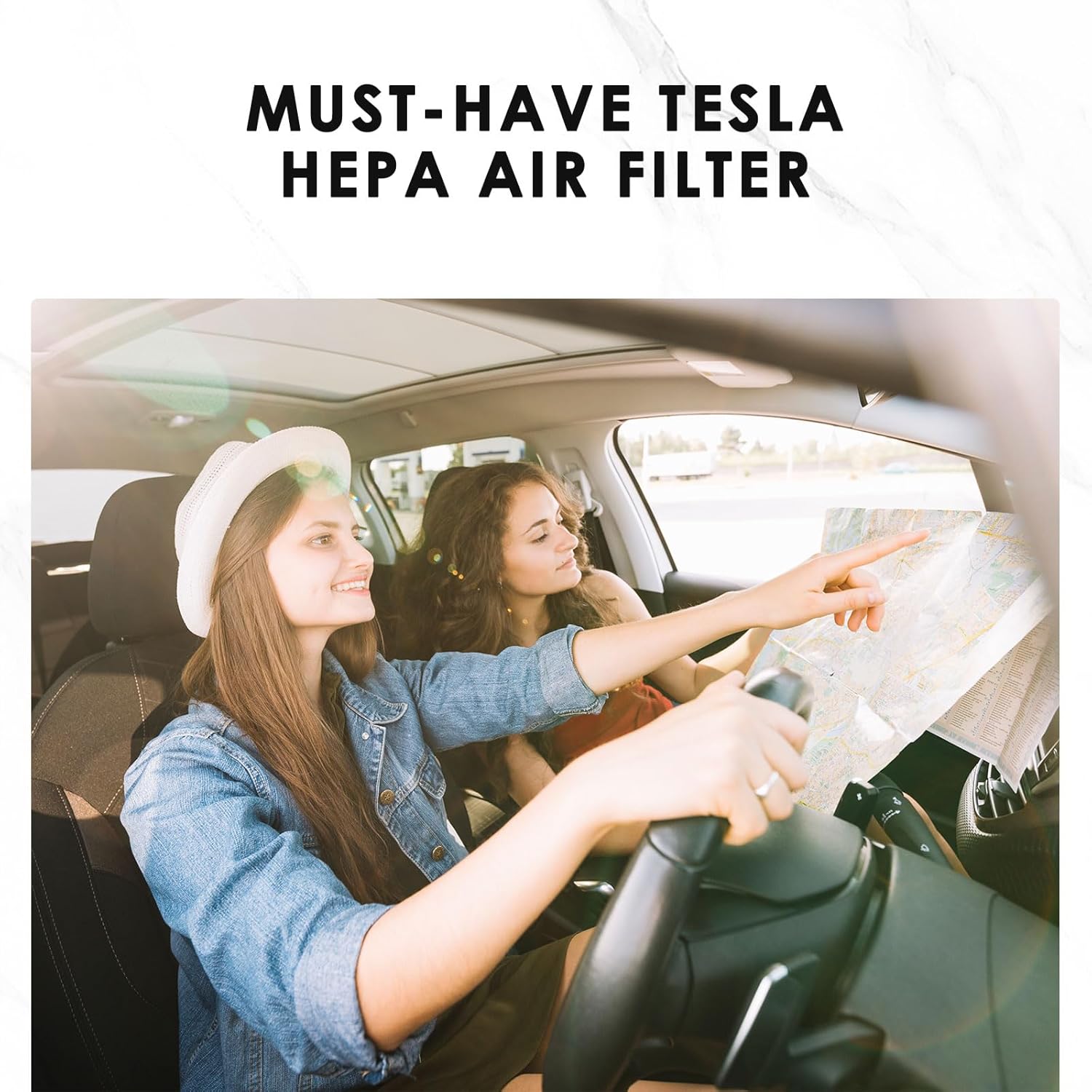 Tesla Model 3 Model Y Air Filter HEPA 2 Pack with Activated Carbon Tesla Cabin Air Filter Replacement (2016-2025) - Image 5