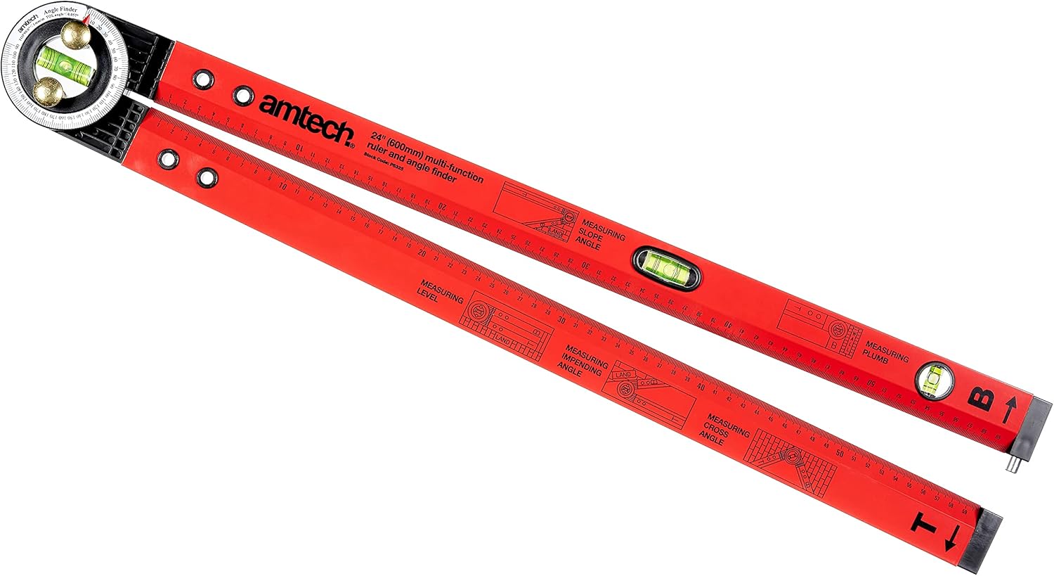 Amtech P5325 24-Inch Ruler and Angle Finder - Amazon.com