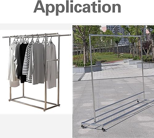 Miniatura 8 de 6 abrazaderas T de riel extremo de 1 38 pulgadas, abrazadera en T para valla de eslabones de cadena, abrazaderas de panel T para tubo de diámetro