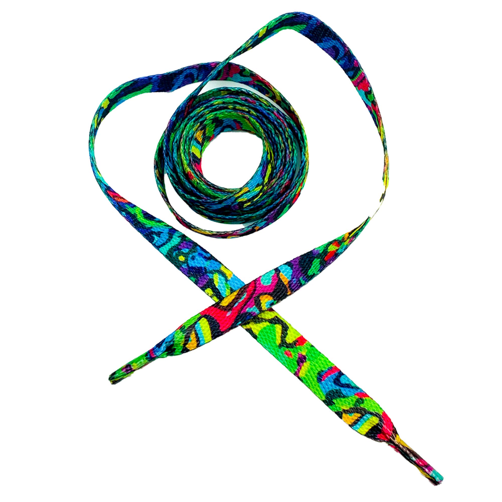 HoopSwaggHoopSwagg Printed Shoelace 10mm Colorful Vibrant