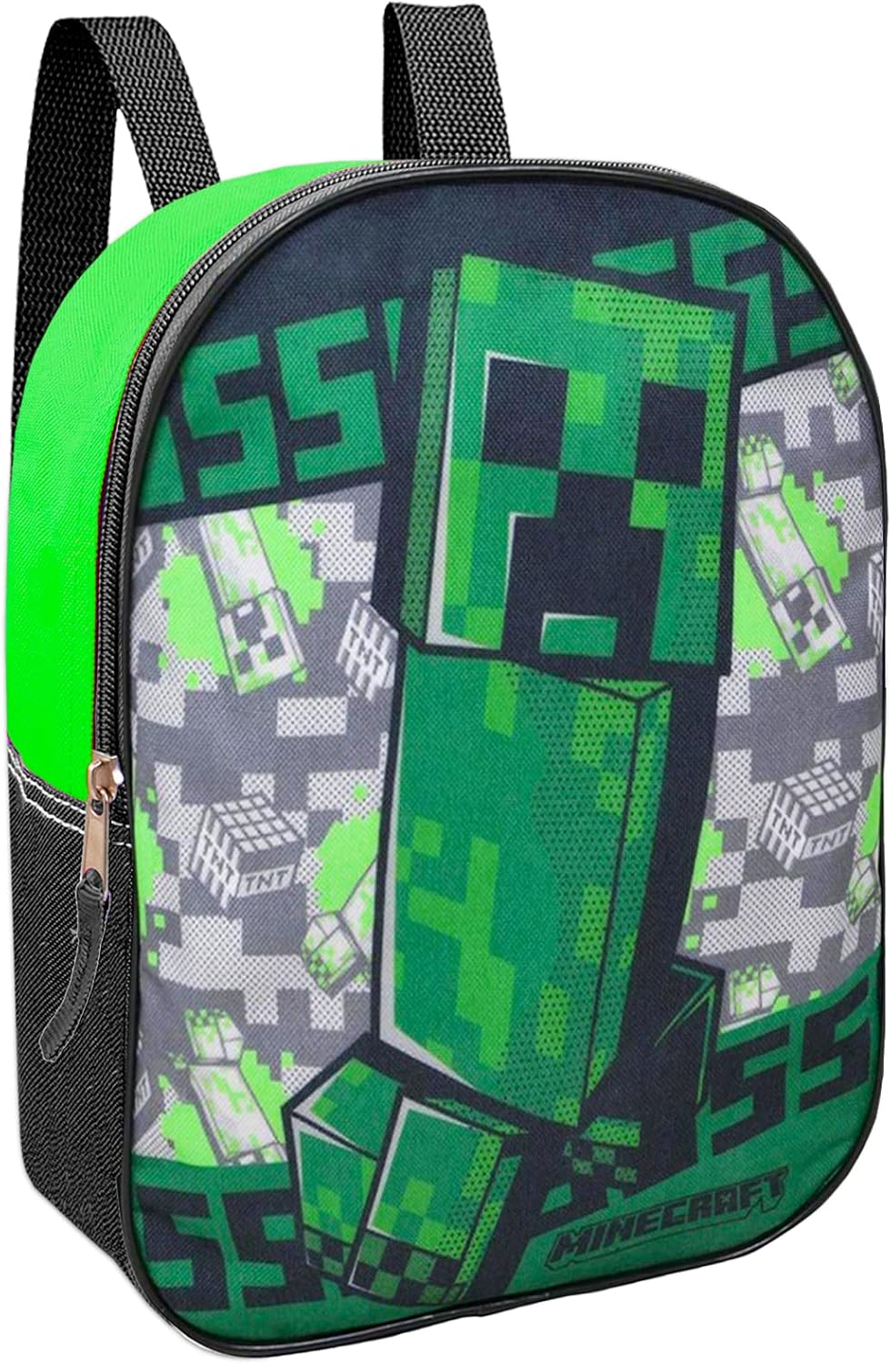 Minecraft Mini Backpack Set - Bundle with 11" Minecraft Backpack Plus Stickers, Water Bottle, More | Minecraft Mini Backpack Set for Boys, Girls - Image 2