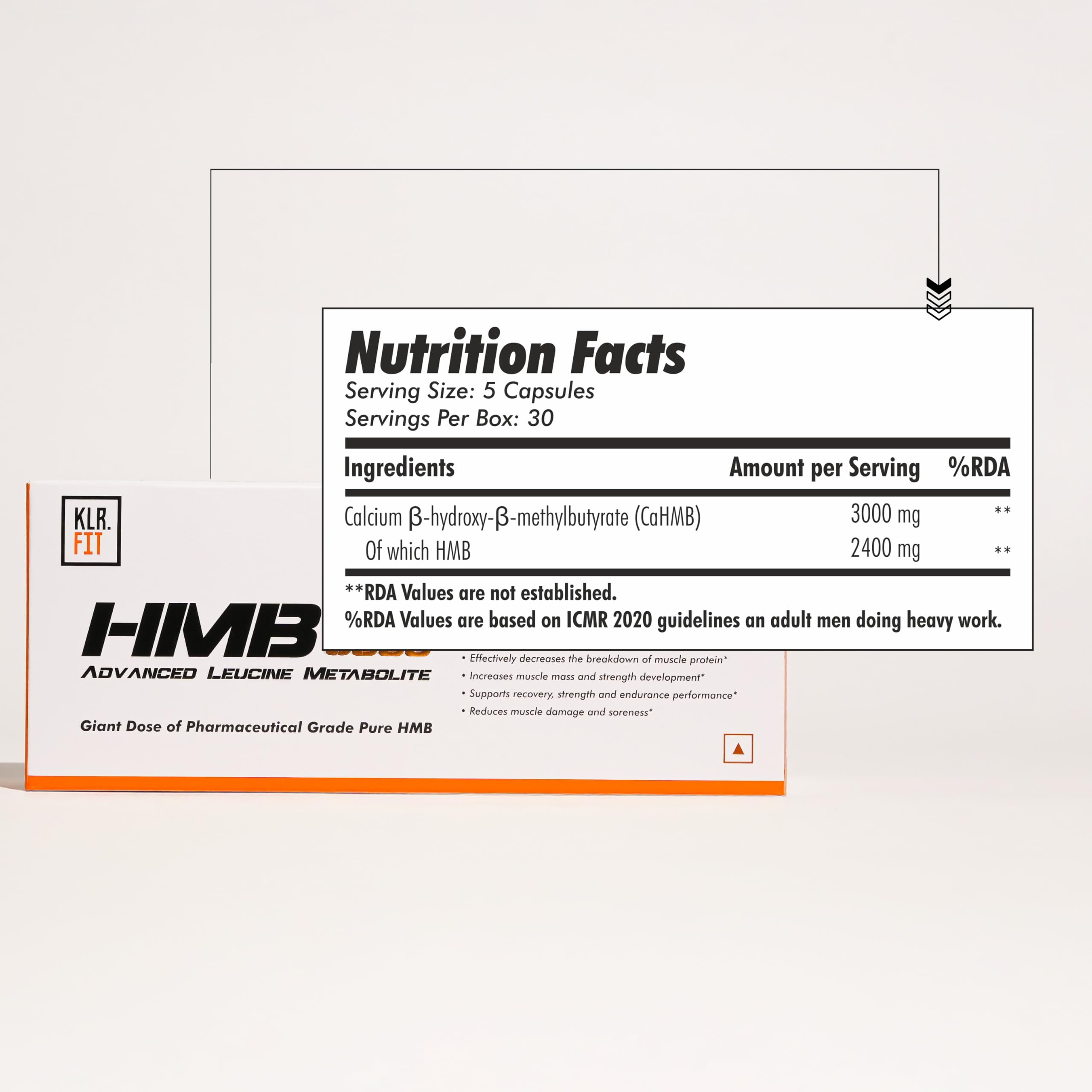HMB 3000 | Boost Muscle Strength, Recovery & Endurance | Supports Lean Muscle Growth & Weight Gain | Advanced Size & Strength Formula | 150 Capsules, 30 Servings — Amazon image 2