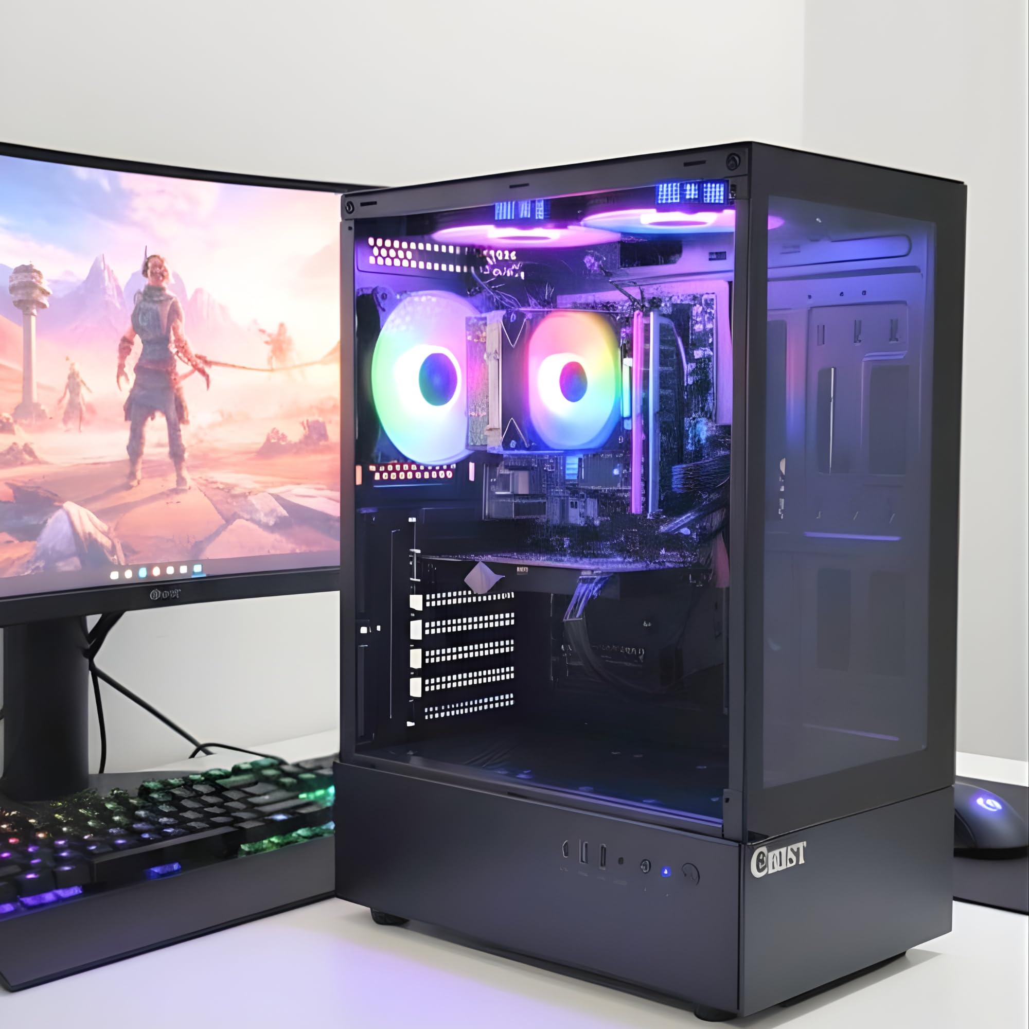 CHIST I5 Extreme Gaming Pc (I5 7th Gen Core i5-7400 Processor/RX