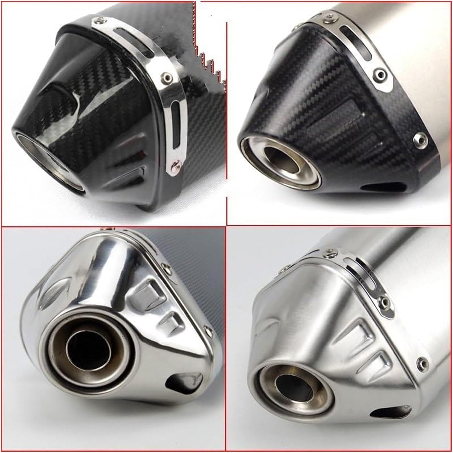 用 PCX125 CBR500R 51 ミリメートルユニバーサルオートバイの排気管