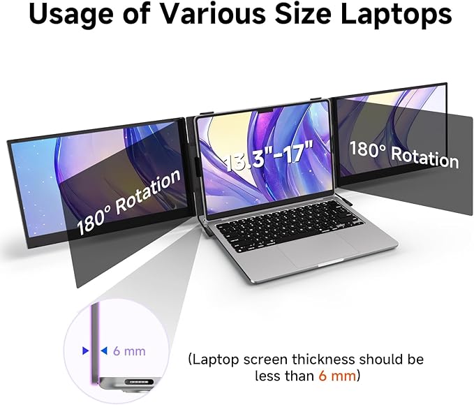 Monitor Extensor 14 FHD IPS miniatura 6