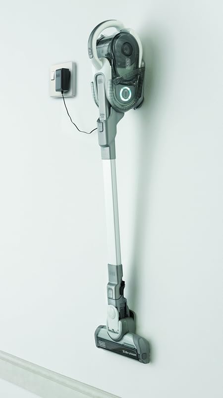 BLACK+DECKER HVFE2150L-QW fehér kézi porszívó fogantyúval