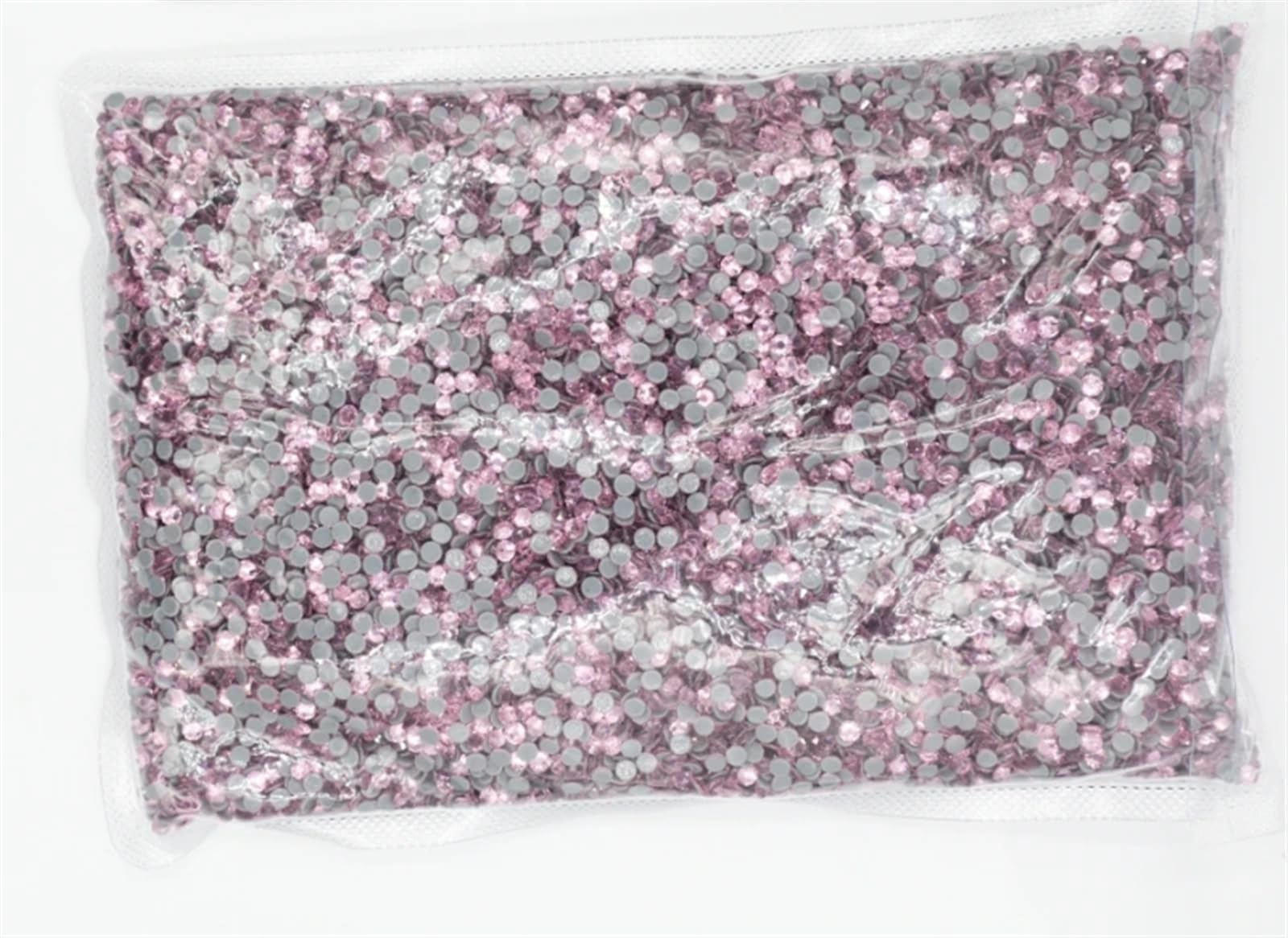 Strass thermocollants cristal rose vêtement grand sac customisation textile Hotfix