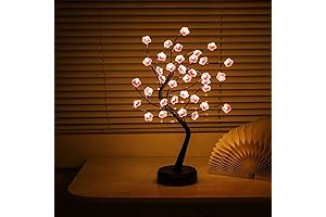 Cherry Blossom Tree Lamp: Illuminate Your Space with Enchanting Vibes