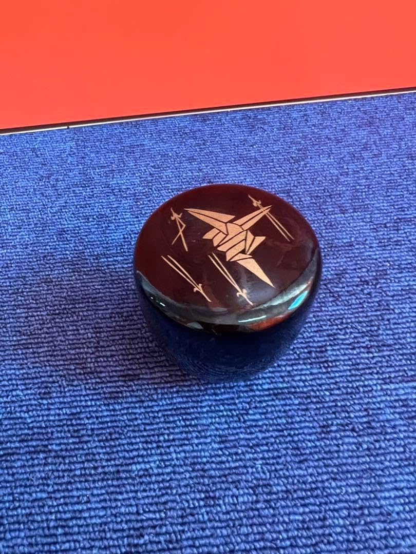 1116 茶道具 春の野 蒔絵 棗 2客 未使用 1116 茶道具 春の野 蒔絵 棗