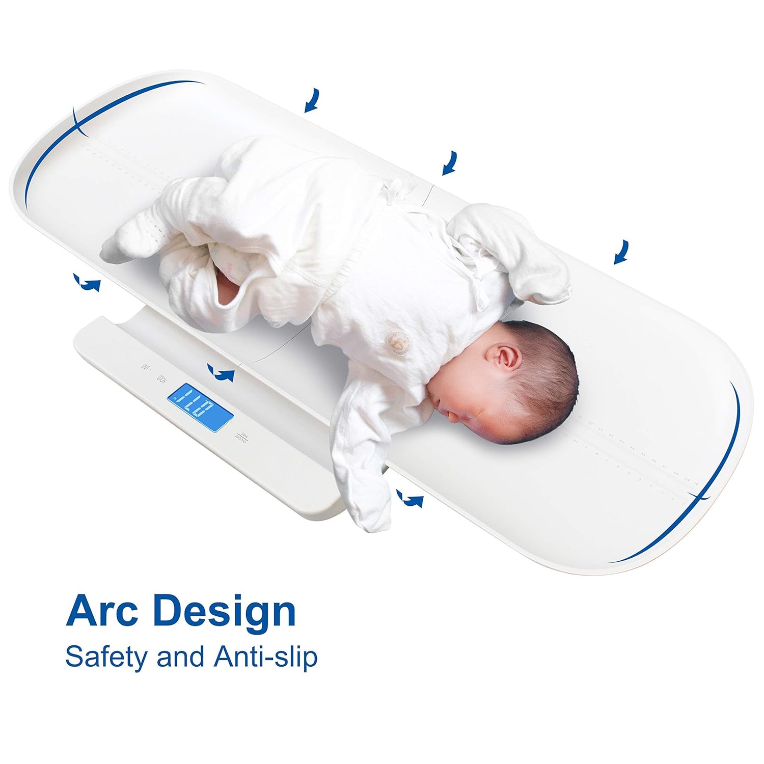 Exclusive Discount 90% Price Leogreen Baby Scale, Multi-Function Digital Scale with Hold Function, 2 in 1 Toddler and Pet Scale, Blue Backlight, Height Track with Measuring Tape (Max: 59inch) and Weight (220lbs) Free Shipping Over $50 Leogreen Baby Scale, Multi-Function Digital Scale with Hold Function, 2 in 1 Toddler and Pet Scale, Blue Backlight, Height Track with Measuring Tape (Max: 59inch) and Weight (220lbs)