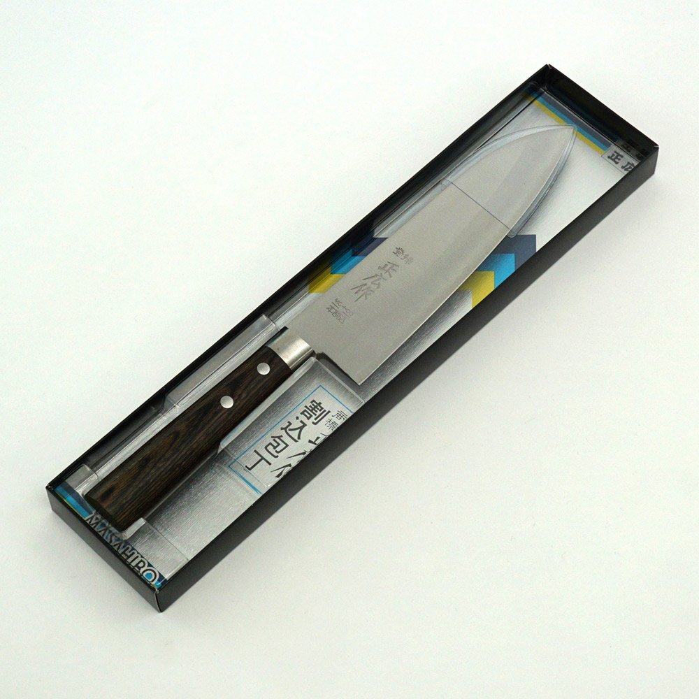 Amazon｜正広作 MC割込包丁 MC-800 舟行型 180mm 10385｜特殊包丁