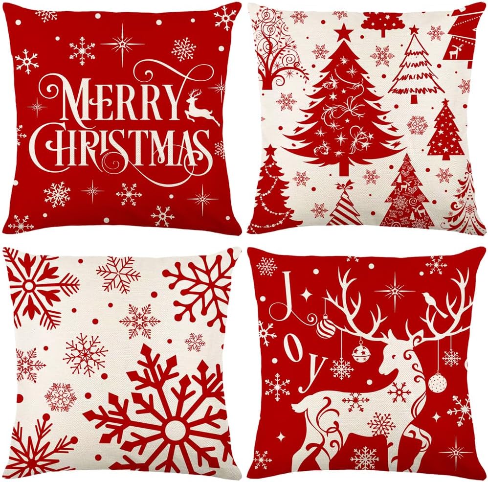 Christmas Pillow Covers 18x18