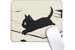 Black Cat Mouse Pad: The Purrfect Companion for Your Optical Mouse
