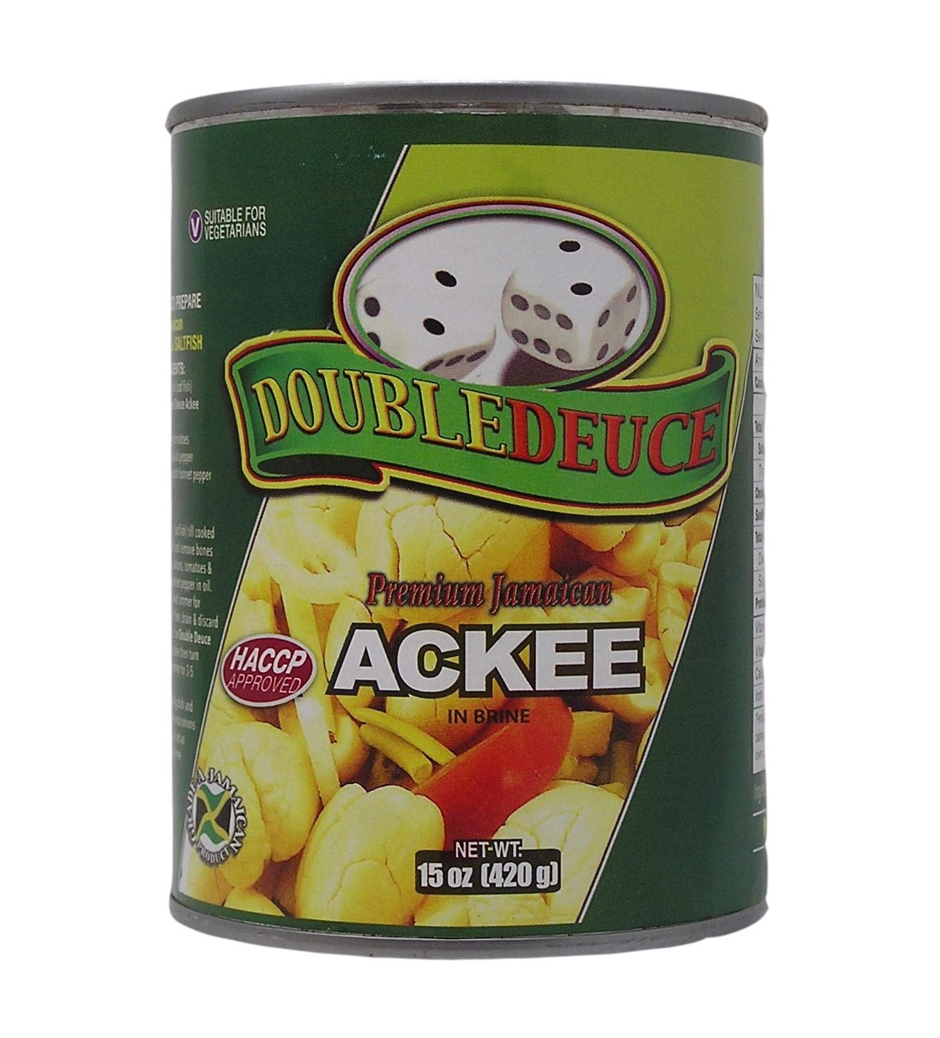 Double Deuce Premium Jamaican Ackee in Brine 15oz (1)