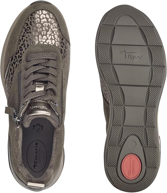 Tamaris Dames Veters Vegan, zwart zwart zwart, 37 EU Tamaris Dames Veters Vegan, zwart zwart zwart, 37 EU