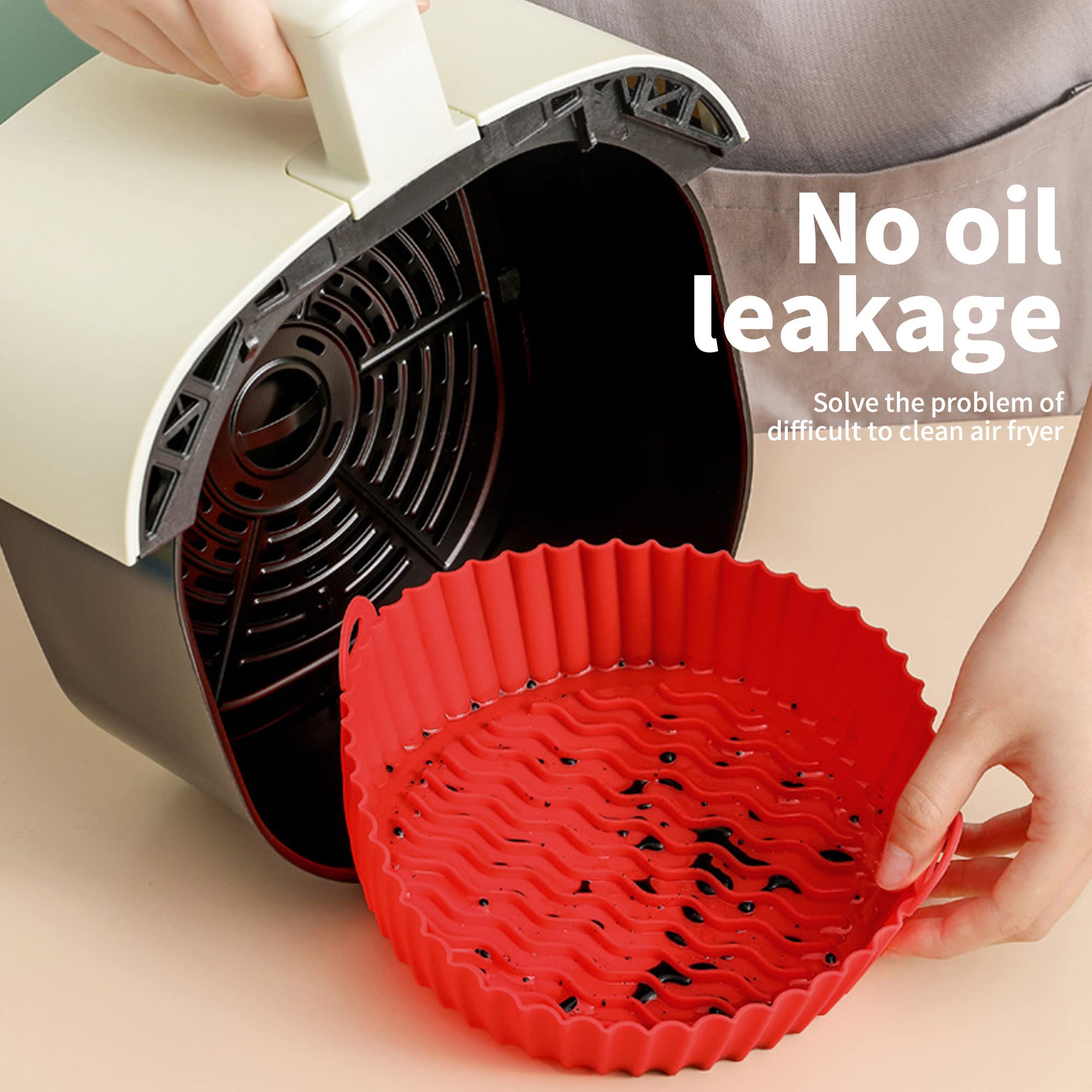 2-Pack Air Fryer Silicone Pots,Food Safe Air Fryers Oven Accessories — Amazon image 6