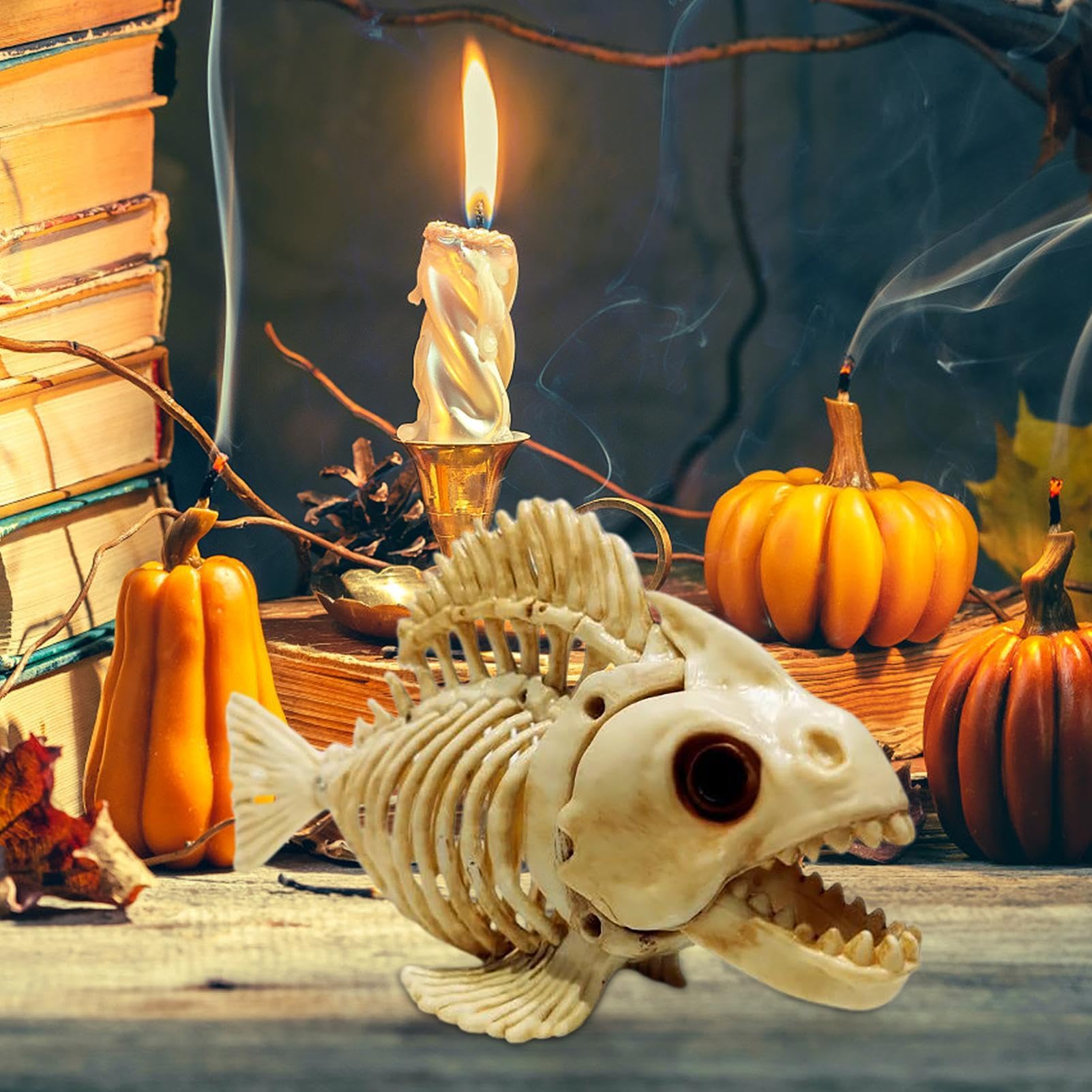 Amazon.co.jp: Fanskmz 魚の骨モデル、魚の骨格プロップ,動物の鯉の