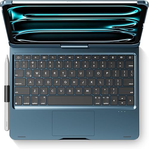 Miniatura 32 de edaiser Funda giratoria con teclado para iPad de 10.2 pulgadas, 9ª, 8ª, 7ª, iPad Air 3ª y iPad Pro 10.5 de 2ª generación; funda giratoria con Gris